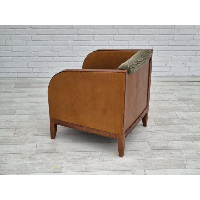 Art Deco Scandinavian Lounge Chair, 1970s For Sale - Image 18 of 18