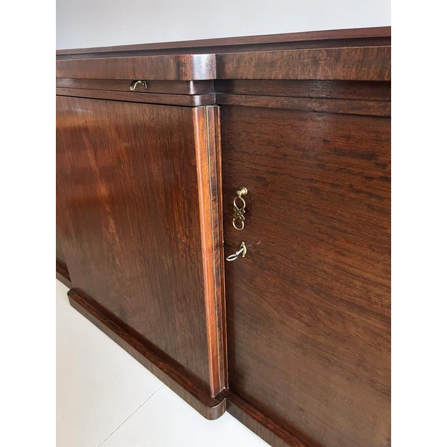 Vintage Art Deco Sideboard in Mahogany, 1930s For Sale - Image 12 of 18