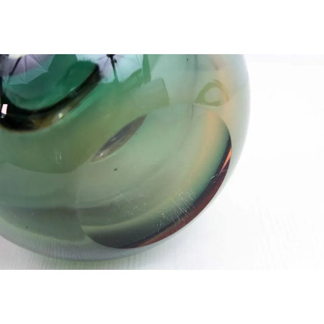 Sommerso Murano Glass Vase, 1970s For Sale - Image 6 of 11