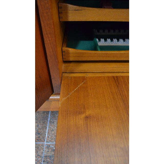 Long Teak Sideboard by E. Johansson for Gerns Mobelfabrik, Denmark, 1960s For Sale - Image 15 of 18