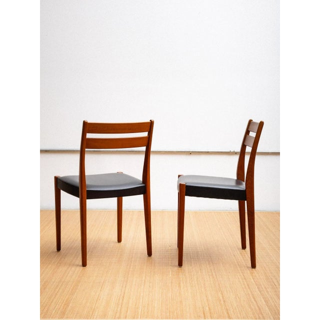Mid-Century Modern Svegards Markaryd Teak Chairs, a Pair For Sale - Image 3 of 8