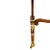 Fine pair of Regency Rosewood and Bronze Mounted Writing / Games Table rectangular with bronze gallery and ratcheted...