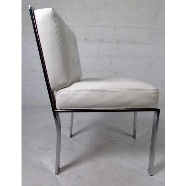 Mid-Century Milo Baughman Dining Chairs - Set of 4 For Sale - Image 9 of 10