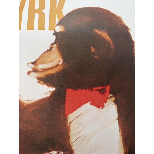 1970s Maciej Urbaniec, Cyrk Pop Art Chimpanzees, Poster No 24, 1970s, Print For Sale - Image 5 of 7