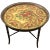 Painted Tole Tray Side Table For Sale