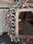 Vintage Sterling Silver Taxco Picture Frame, Turquoise Coral Amethyst Gemstones For Sale - Image 4 of 12