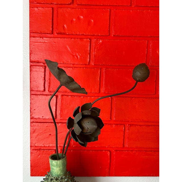 Street Art “WALL” Abstract Sculpture Painting by Maria Savino For Sale - Image 3 of 12