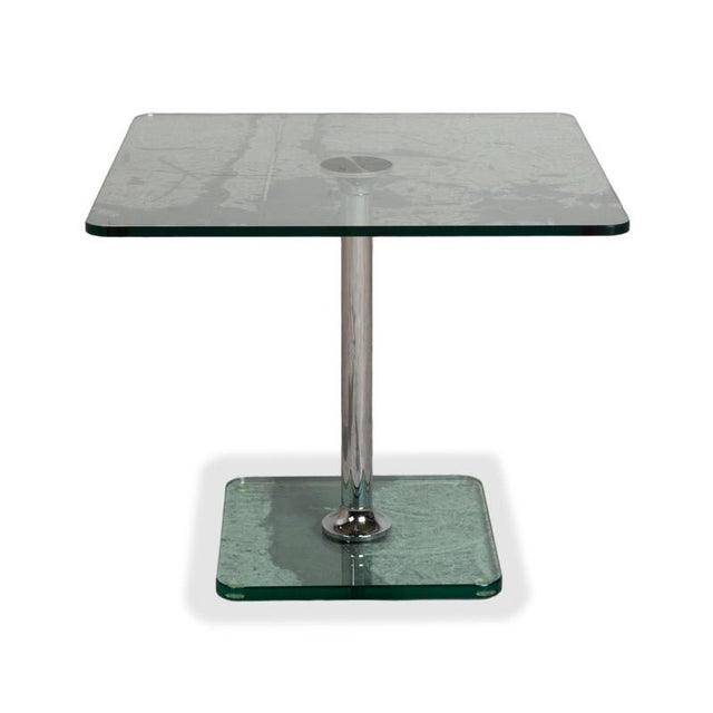 Gray Glass and Chrome Coffee Table from Draenert For Sale - Image 8 of 10