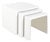 Nesting Tables by Peter Ghyczy for Horn Collection, 1970s, Set of 3 For Sale