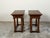 Pair of Italian 19th Century Carved Walnut Console Tables with Doric Columns For Sale - Image 12 of 12