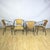 Garden Chairs in Wrought Iron and Woven Wicker, 1970s, Set of 4 For Sale - Image 3 of 18