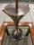 Gerald Thurston Sculptural Purple Tulip Table Torchiere With Milk Glass Diffuser Manner of Gerald Thurston for Lightolier For Sale - Image 4 of 13