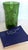 Mid-Century Modern Cylindrical Green Hand-Blown Glass Vase from Vetrerie Empolesi, Italy, 1950s For Sale - Image 3 of 14