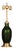 Barovier & Toso 1940s Emerald Aventurine Glass Lamp For Sale