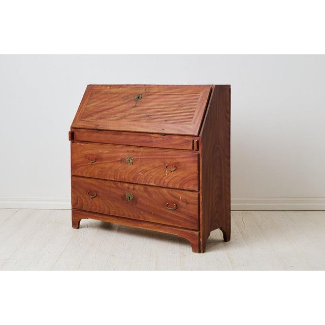 Antique Swedish Country House Secretaire, 1840 For Sale - Image 4 of 15