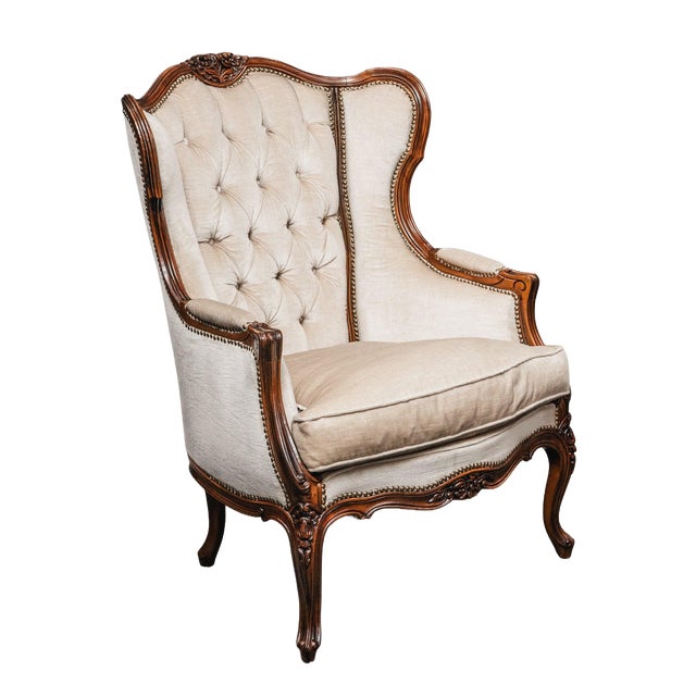 Baroque Style Armchair, 20th Century For Sale