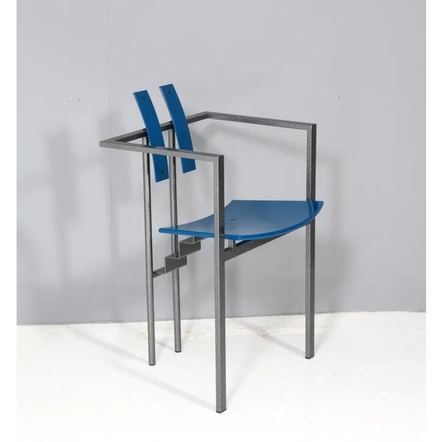 1980s Postmodern Trix Armchair by Karl Friedrich Förster for KKF, 1980s For Sale - Image 5 of 9