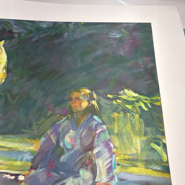 Flute Players- Original Serigraph by Artist Don Hatfield 1990 For Sale - Image 11 of 12