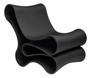 Reform Chair in Black by Jurij Rahimkulov