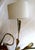 Rare Antonio Pavia Brass and Red Lacquered Wood Stork Floor Lamp Circa 1980s For Sale - Image 9 of 17