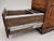 1970s Mahogany Georgian Colonial Leather Executive Desk For Sale - Image 5 of 7