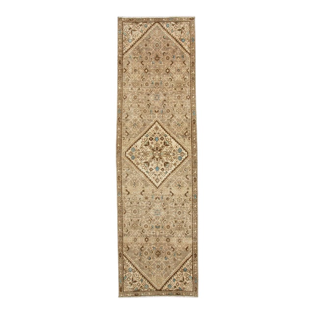 Turkish Vintage Runner Rug 2'5" x 8'6" #17939 For Sale