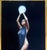 Figurative Behold by Derek Harrison | Oil on linen of a woman holding a glowing orb For Sale - Image 3 of 3
