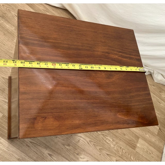 Vintage File Cabinet Mission Arts and Crafts Style Three Drawers One Legal Size For Sale - Image 11 of 13