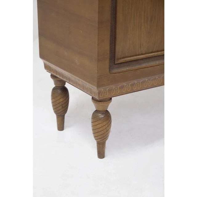 Mid-Century Wooden Sideboard from Valzania, 1950s For Sale - Image 6 of 11