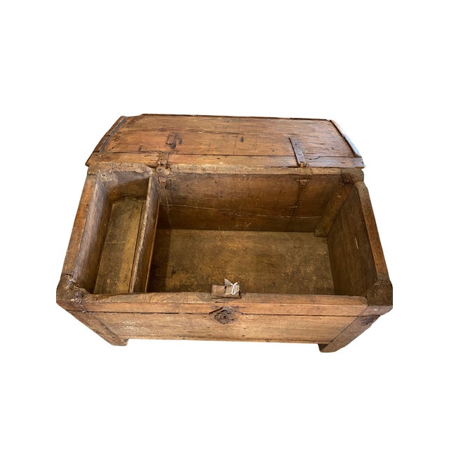 Late 18th Century 1800’s Primitive Trunk For Sale - Image 5 of 9