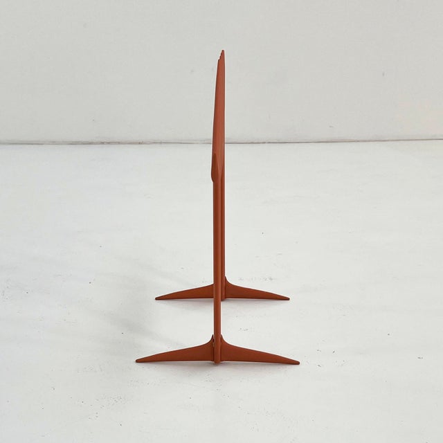 Claudia Evangelista Magazine Rack attributed to Philippe Starck for Kartell, 1989, in Good conditions. Designed 1980 to...