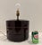 Mid Century Asian Korean Rae Kasian Lacquered Barrel Drum Table Lamp For Sale In San Francisco - Image 6 of 6