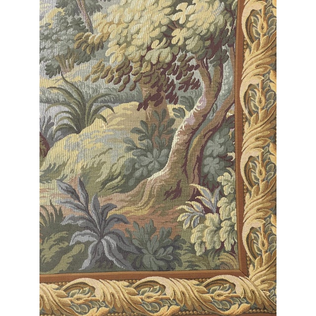20th Century Aubusson Decorative Tapestry For Sale - Image 3 of 7