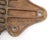 Antique Butterfly Copper Bronze Offset Ice Box Hinge For Sale - Image 6 of 6