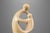 Mid-Century Abstract Modern "Parent & Child" Marble Stone Sculpture W/ Wooden Base, Kenya, C. 1980's For Sale - Image 10 of 17