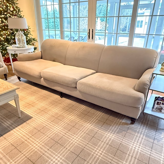 Traditional Extra Long Lillian August Sofa For Sale - Image 3 of 11
