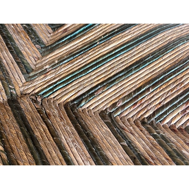 Wood Pair of Spanish Horseshoe Back and Cane Armchairs For Sale - Image 7 of 9