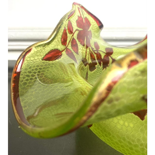 French Art Nouveau Baccarat Crystal Cup, 1880 For Sale - Image 11 of 16