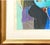Mid 20th Century Itzchak Tarkay "Cafe Jarden" Serigraph For Sale - Image 5 of 10