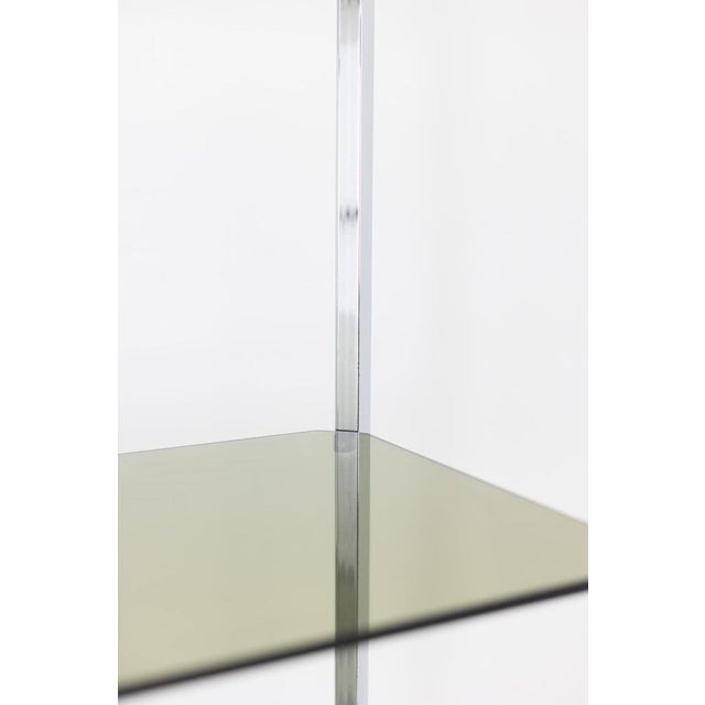 1970s Shelves with Chromed Metal Frames, 1970s, Set of 2 For Sale - Image 5 of 15