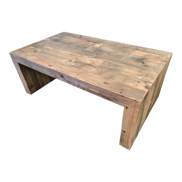 West Elm Reclaimed Wood Emmerson Coffee Table | Chairish