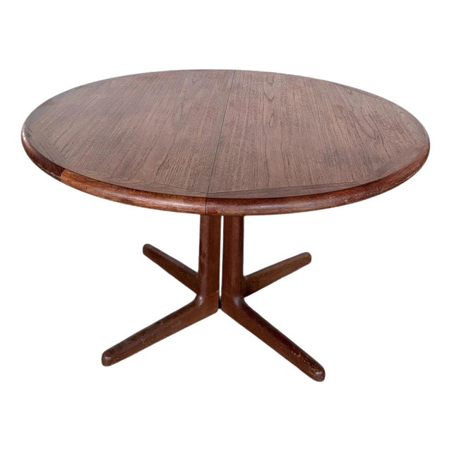 Mid-Century Danish Round Dining Table from Laurits M Larsen, 1960s For Sale