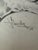1940s 1940s Original Signed Graphite Illustration of Young Girl in Bonnet, 12 × 9.5 In. For Sale - Image 5 of 5