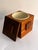 Danish Teak Cubic Ice Bucket, 1960s, in Very Good conditions. Designed 1960 to 1969