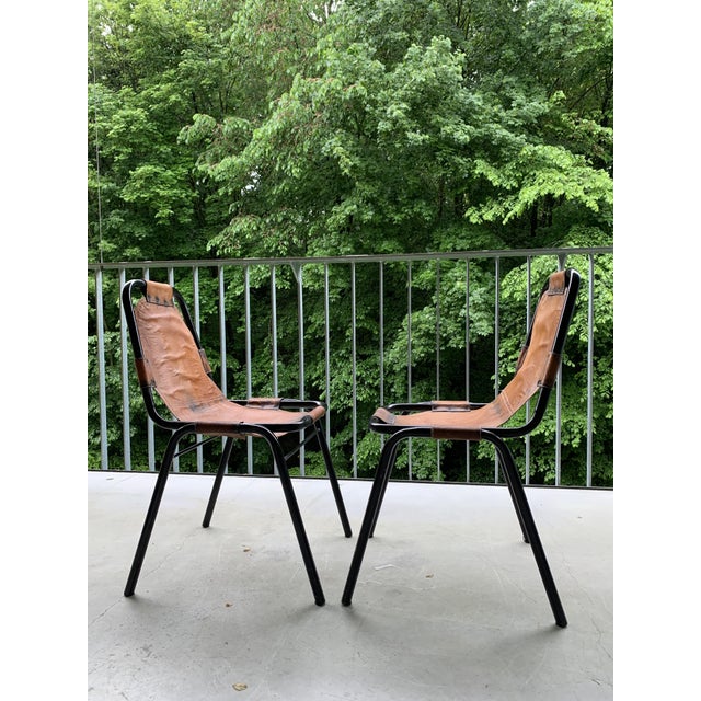 Chairs by Charlotte Perriand for Les Arcs, 1970s, Set of 2 For Sale - Image 10 of 18