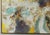1960s Vintage Lee Reynolds Textured Impasto Abstract Oil Painting, Blues & Earth Tones 1960's For Sale - Image 5 of 18