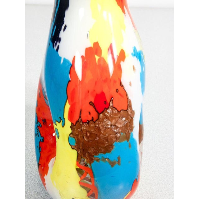 Oriente Vase by Dino Martens for A. Toso., 1950s For Sale - Image 14 of 17