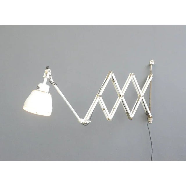 Plastic Midgard Hospital Scissor Lamp by Curt Fischer, 1930s For Sale - Image 7 of 12