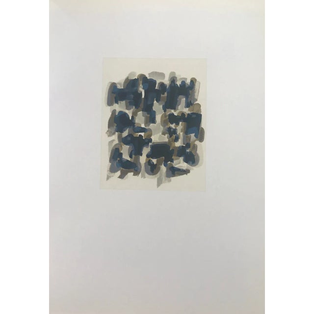 1967 Ubac Original Lithograph Dm05130 Derriere Le Miroir For Sale