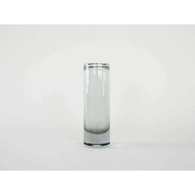 1970s Vintage Danish Glass Vase from Holmegaard, 1970s For Sale - Image 5 of 8